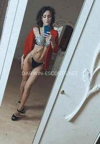 Darwin escorts Olivia