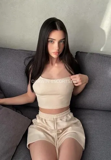 Darwin escorts Megan — 1