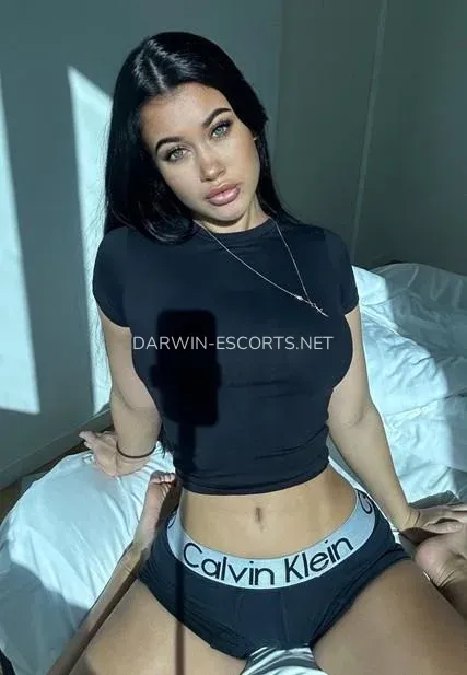 Darwin escorts Olivia — 1