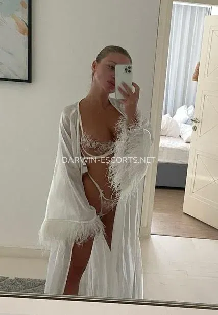 Darwin escorts Nicole — 8