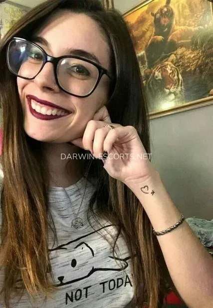 Darwin escorts Angela — 3