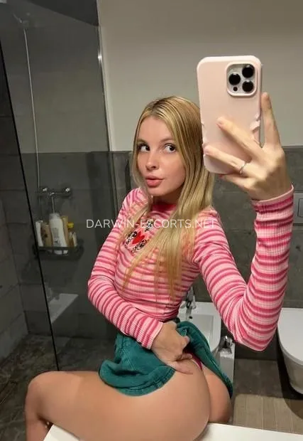 Darwin escorts Breanna — 2