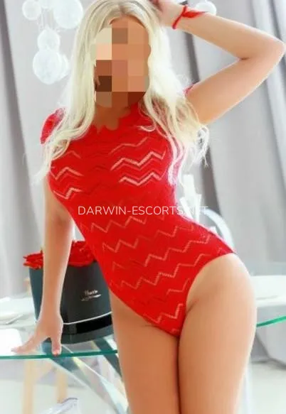 Darwin escorts Graciela — 2
