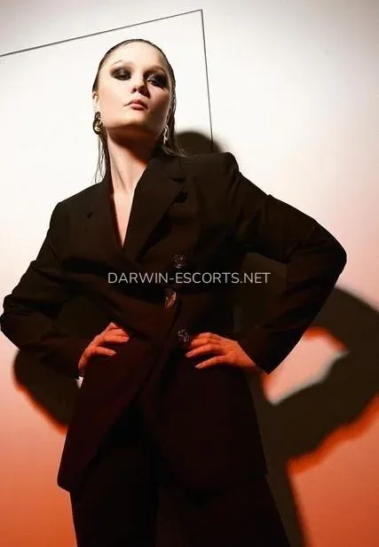 Darwin escorts Karen — 1