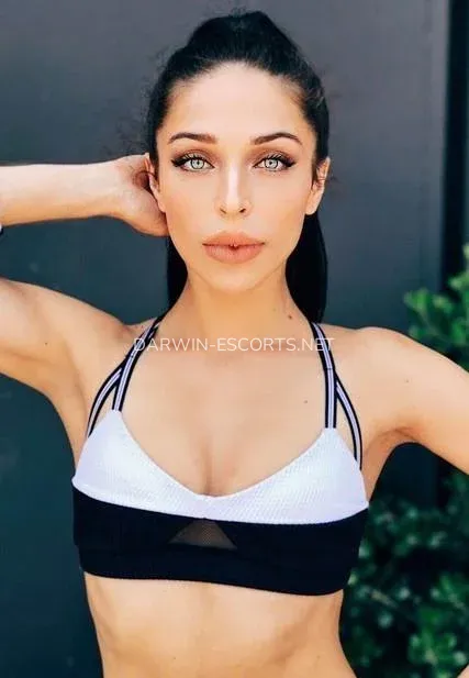 Darwin escorts Abby — 6