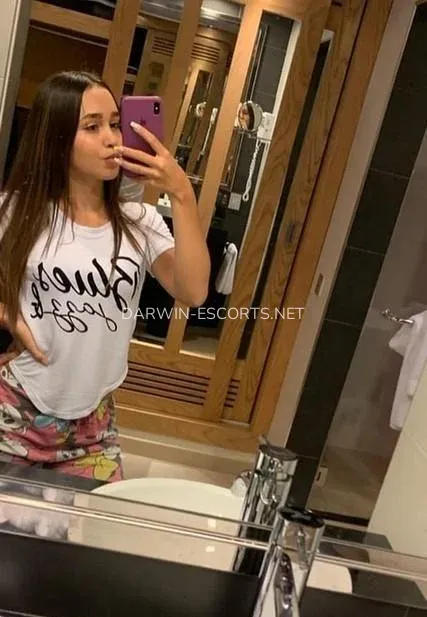 Darwin escorts Daniela — 1
