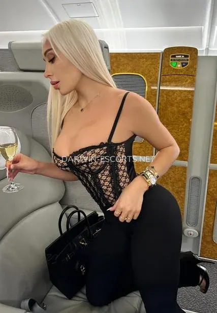 Darwin escorts Monica — 5