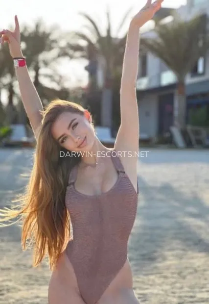Darwin escorts Angelica — 2