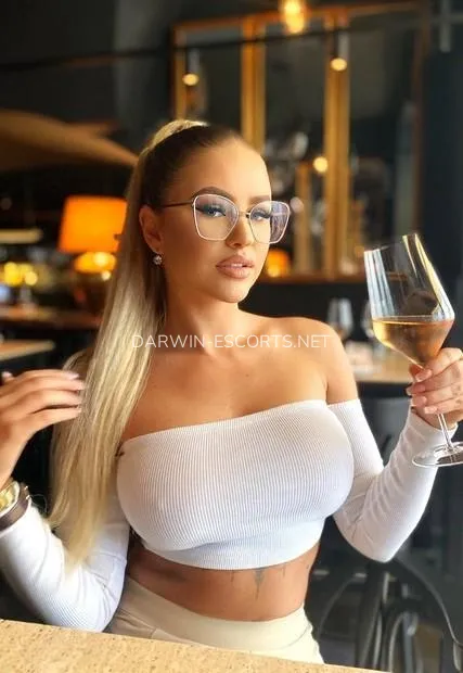 Darwin escorts Eva