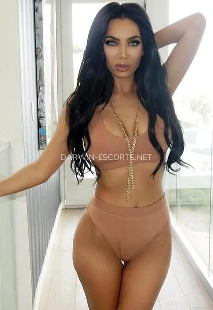 Darwin escorts Christina — 2