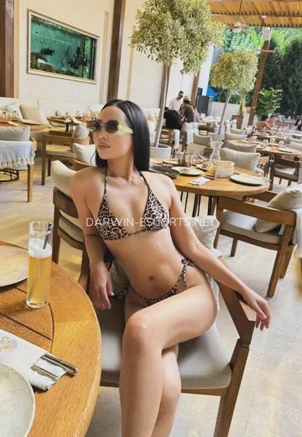 Darwin escorts Alejandra — 1