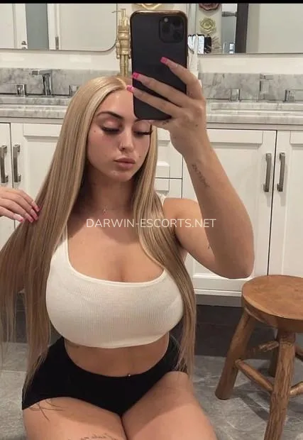 Darwin escorts Amanda — 2
