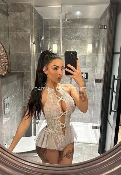 Darwin escorts Allison — 1