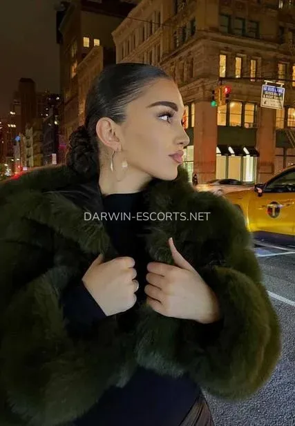 Darwin escorts Adela — 1