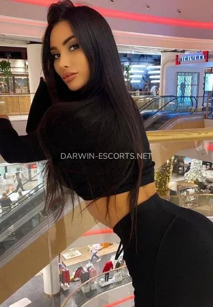 Darwin escorts Sadie — 1