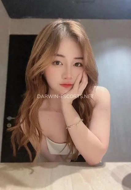 Darwin escorts Barbro — 2