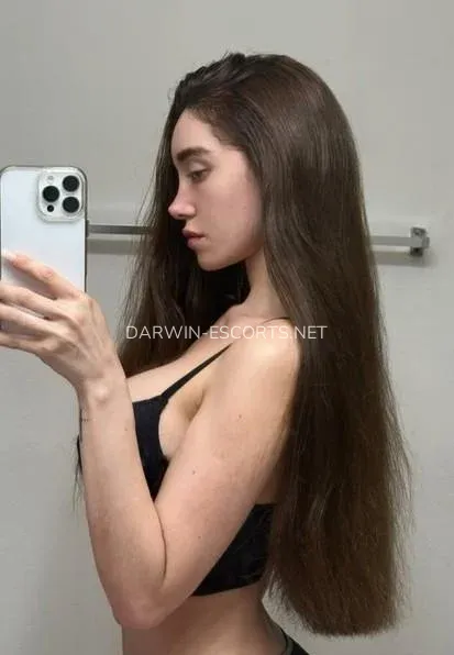 Darwin escorts Monica — 1