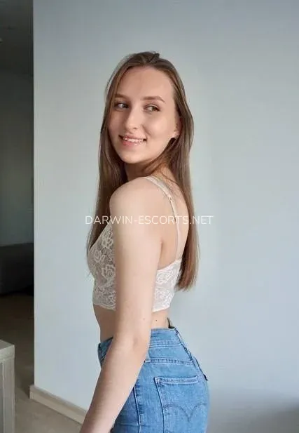 Darwin escorts Angelina — 6