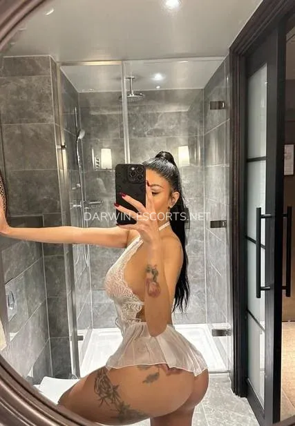 Darwin escorts Allison — 4