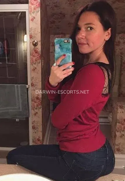 Darwin escorts Anita — 3