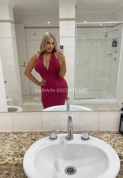 Darwin escorts Monica — 10