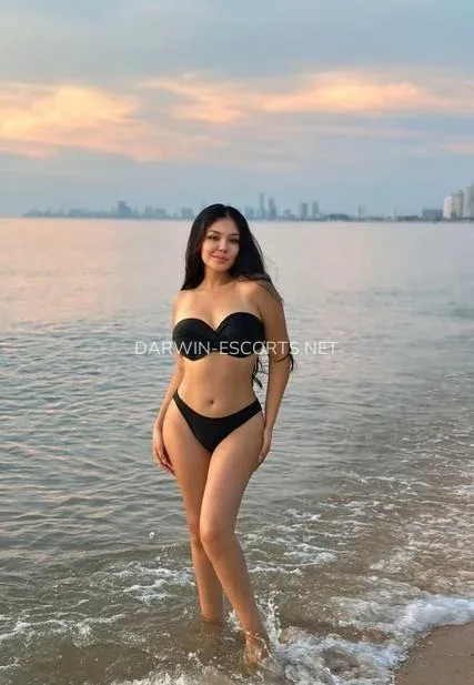 Darwin escorts Pamela — 1