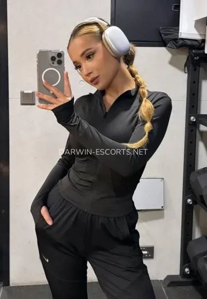 Darwin escorts Courtney — 3