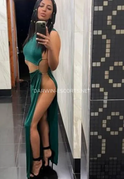 Darwin escorts Angelica — 2