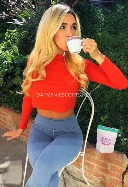 Darwin escorts Nathalie — 2