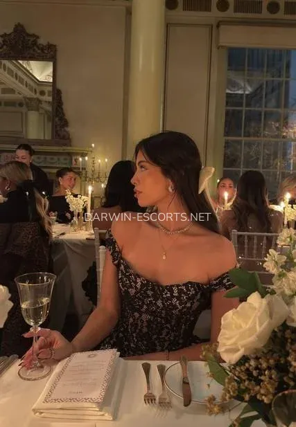 Darwin escorts Sadie — 3