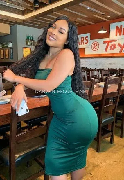 Darwin escorts Lauren — 1