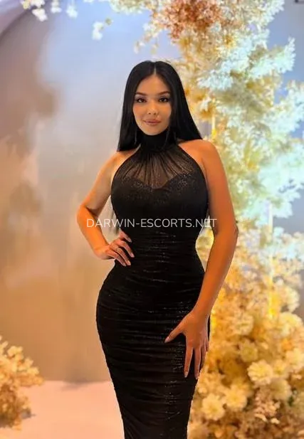 Darwin escorts Pamela — 9