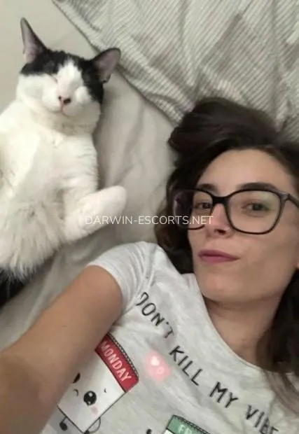 Darwin escorts Angela — 2