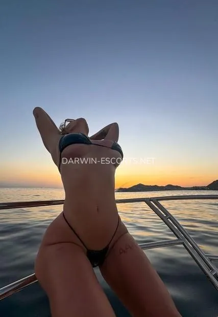 Darwin escorts Lauren — 2