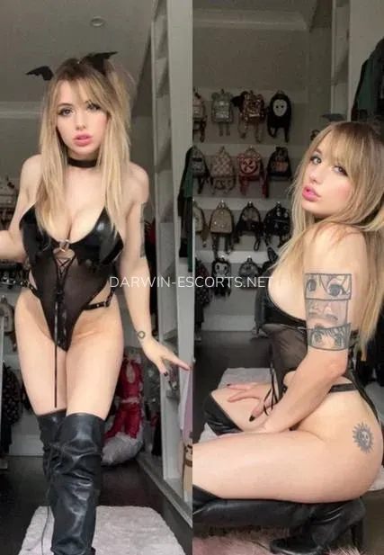 Darwin escorts Anita — 4