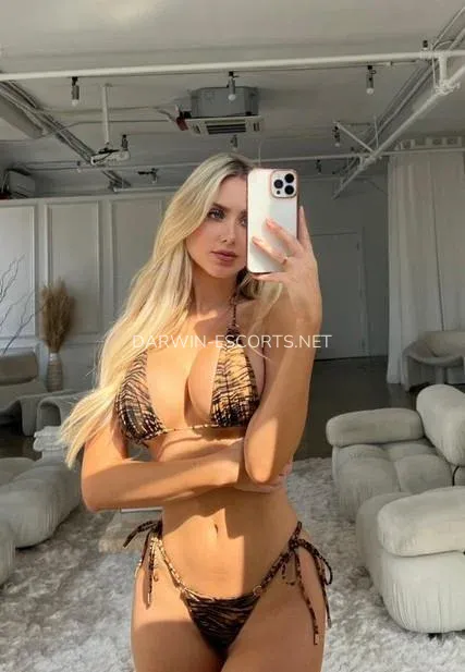 Darwin escorts Katie — 3