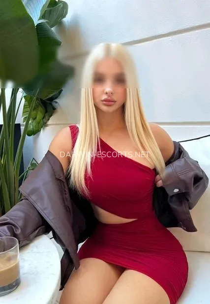 Darwin escorts Agneta — 6