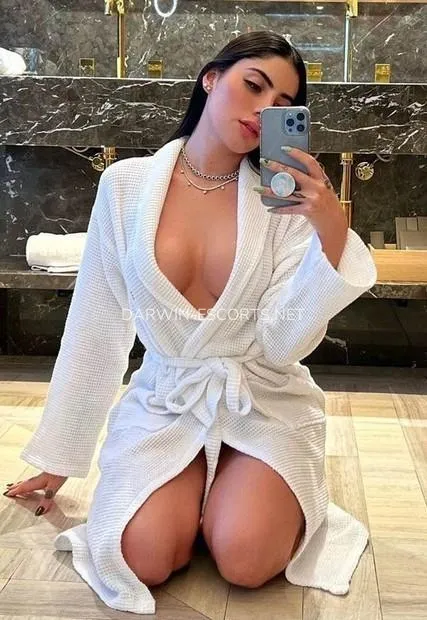 Darwin escorts Isabella — 2