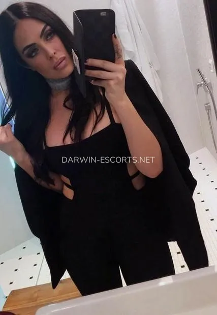 Darwin escorts Anita — 2