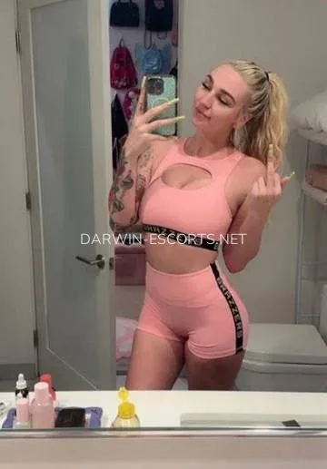 Darwin escorts Natalie — 1